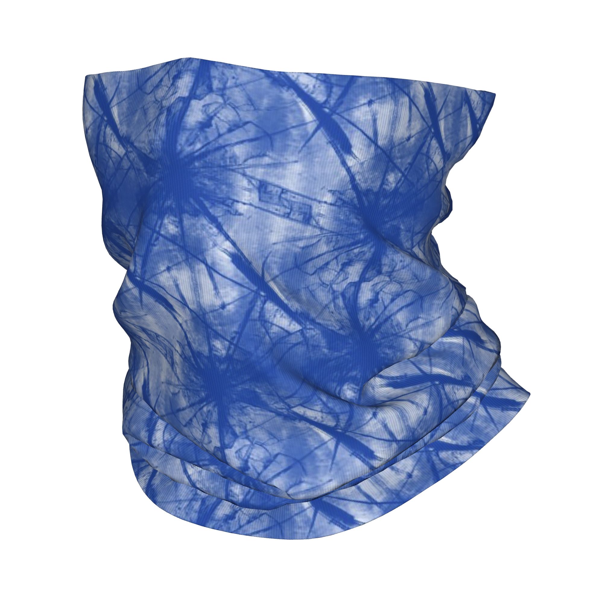 Shibori Tie Dye - Indigo Tie Dye Shibori-Muster Bandana Halstuch
