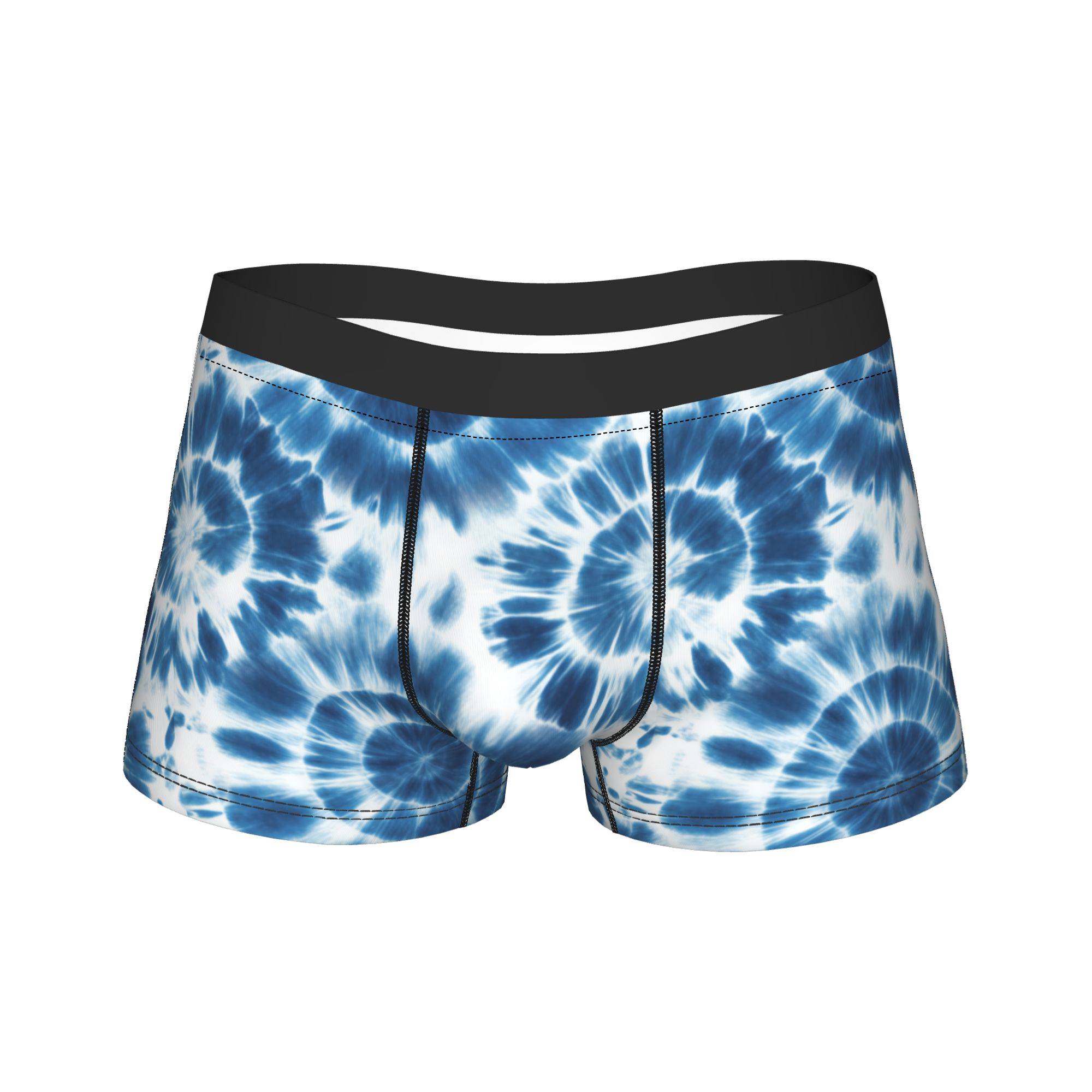 Shibori Tie Dye - Tie-Dye-Shibori-Unterwäsche mit nahtlosem Muster, hochwertige elastische