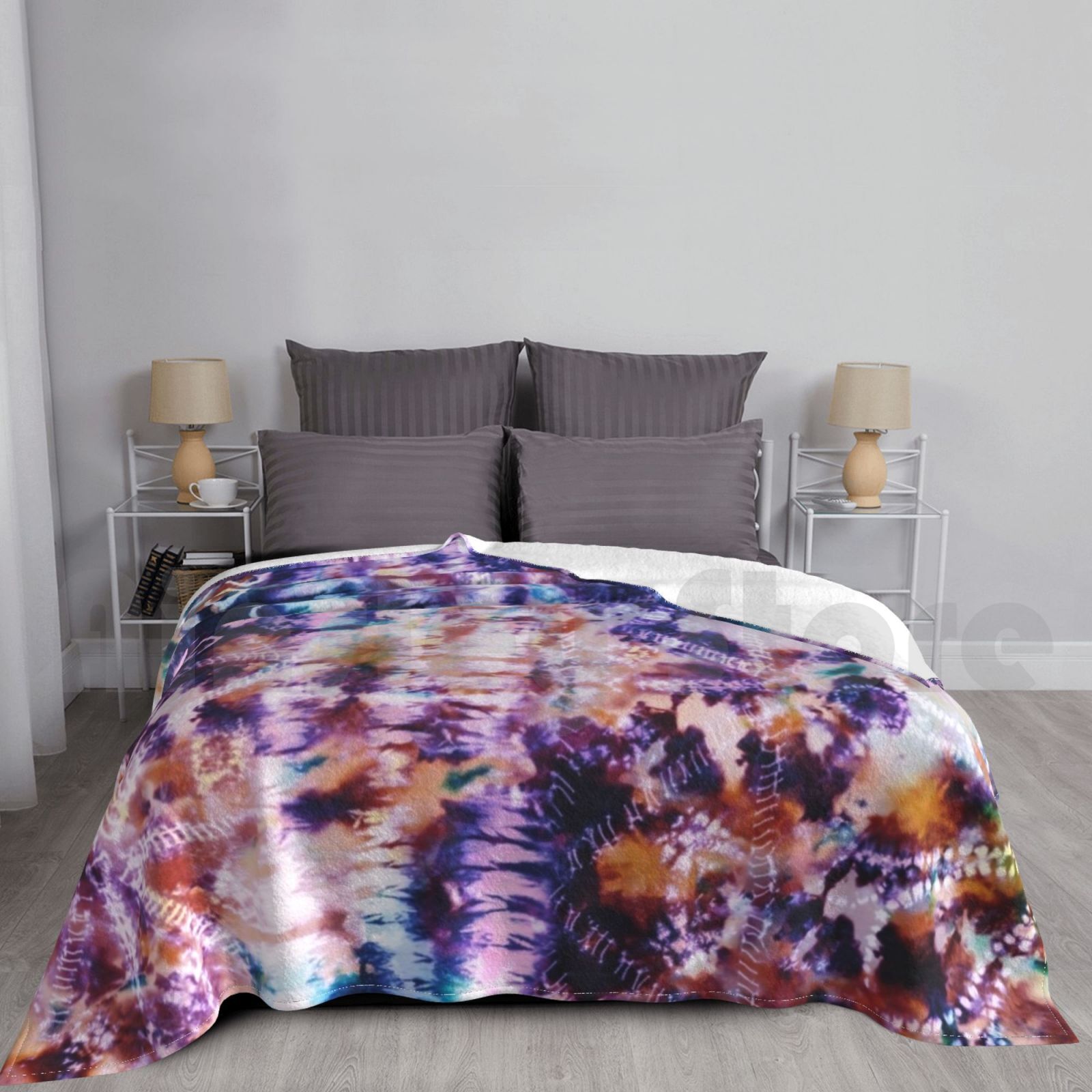 Shibori Tie Dye - Tie-Dye Shibori Seascapes Decke Mode Custom