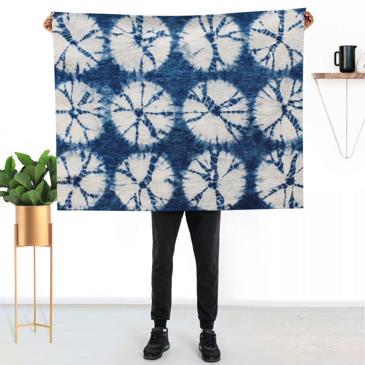 Shibori-Kreise, Indigo, Batik- – Shibori Tie Dye Bewertung und Preis