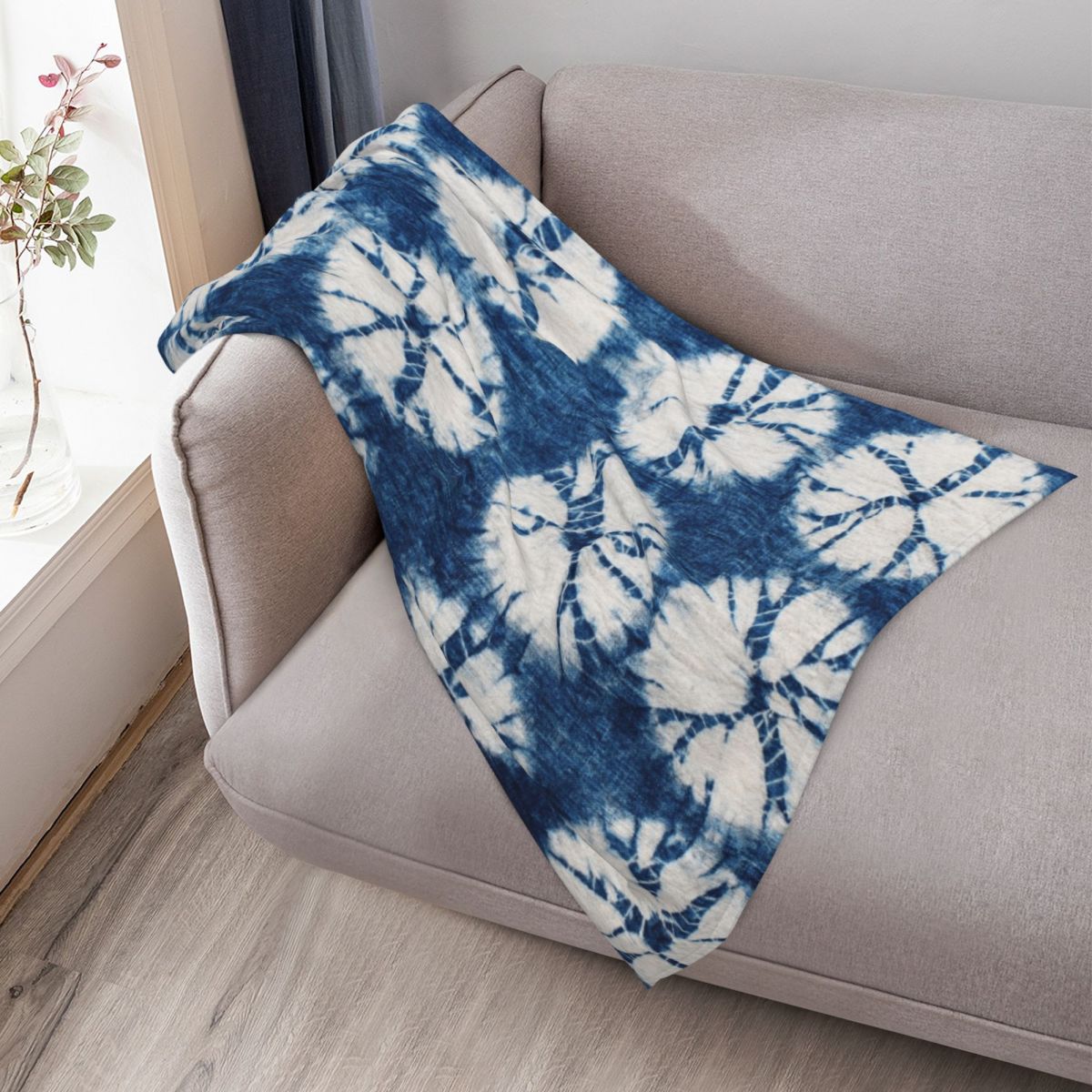 Shibori-Kreise, Indigo, Batik- – Shibori Tie Dye Bewertung und Preis