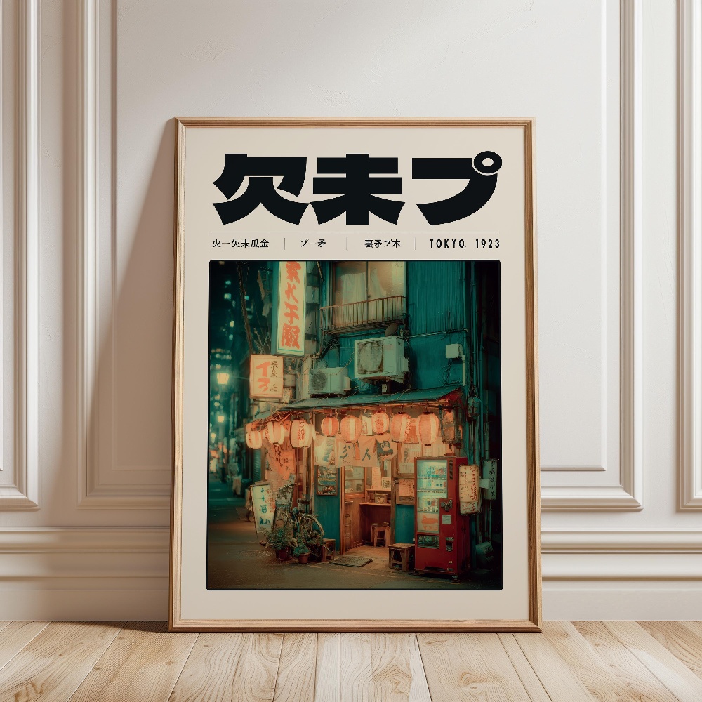 Japanisches Retro Vaporwave Po – Japanese Tokyo Lifestyle Bewertung und Preis